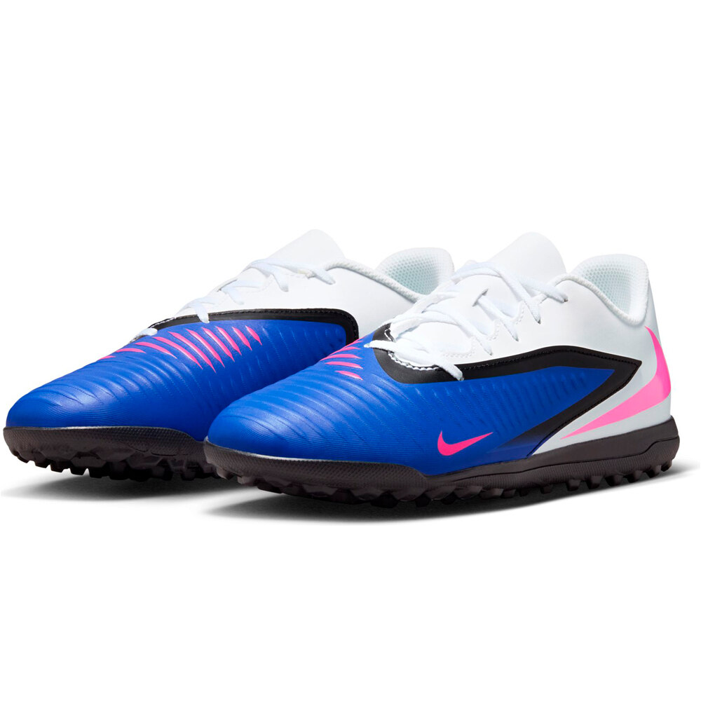 Nike botas de futbol multitaco y terreno duro PHANTOM 6 LOW CLUB TF lateral interior