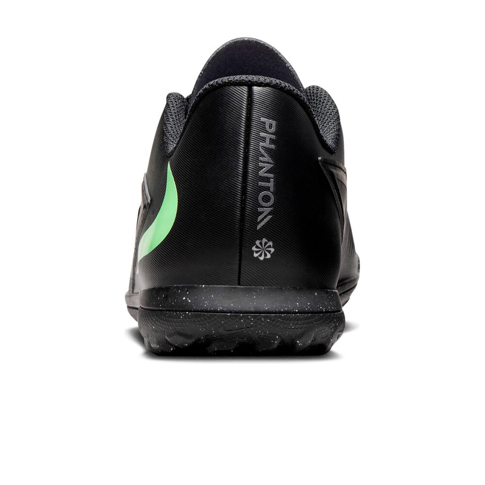 Nike botas de futbol multitaco y terreno duro PHANTOM 6 LOW CLUB TF NE vista trasera