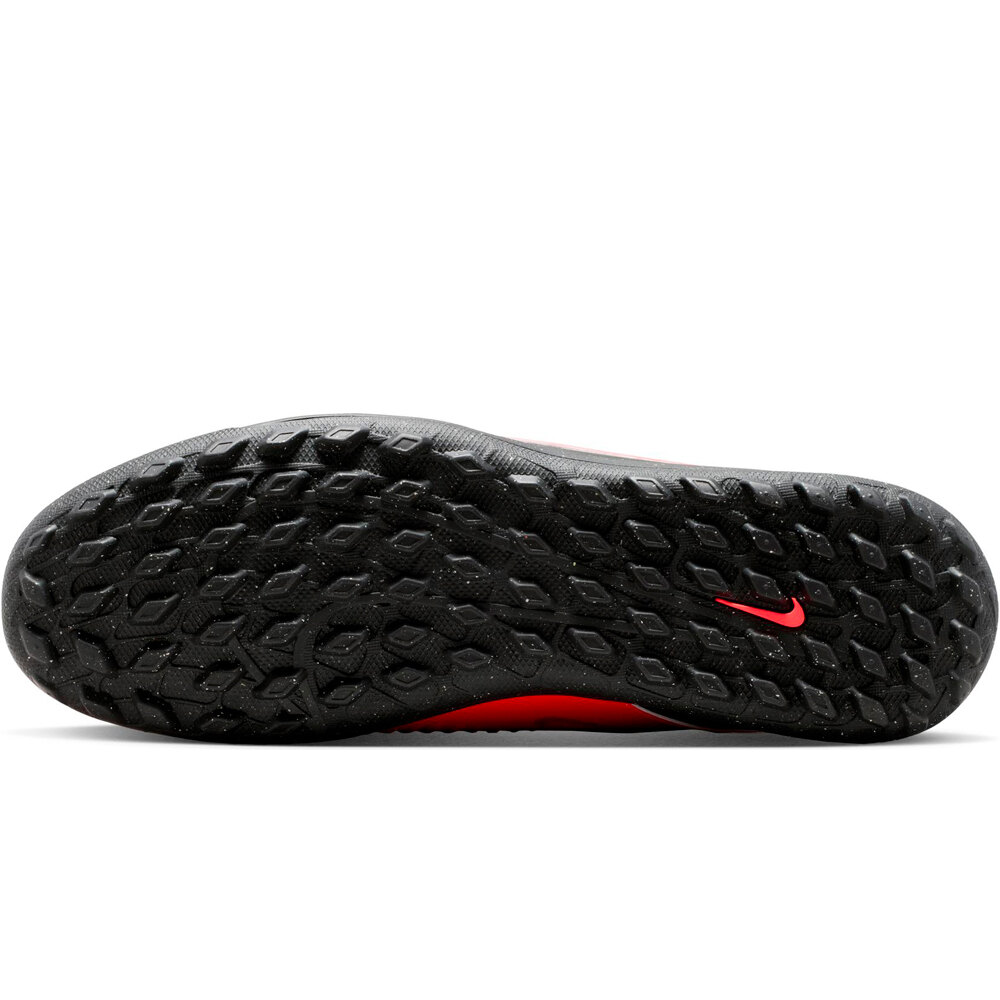 Nike botas de futbol multitaco y terreno duro PHANTOM 6 LOW CLUB TF RONE vista superior
