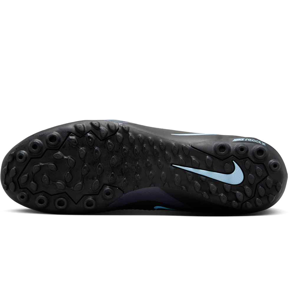 Nike botas de futbol multitaco y terreno duro REACTX PHANTOM 6 LOW PRO TF vista superior