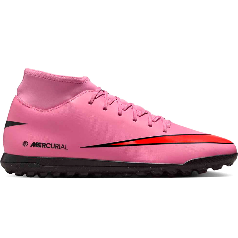 Nike botas de futbol multitaco y terreno duro SUPERFLY 10 CLUB TF lateral exterior