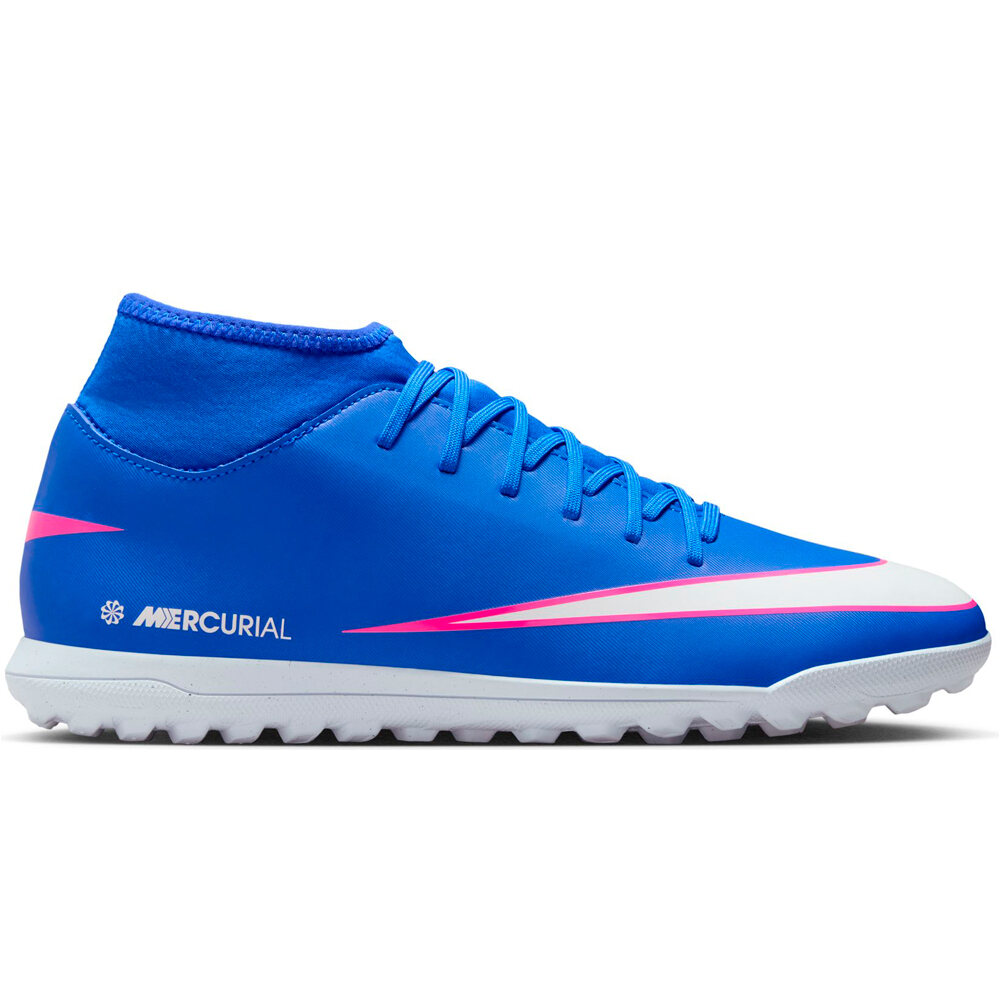 Nike botas de futbol multitaco y terreno duro SUPERFLY 10 CLUB TF lateral exterior