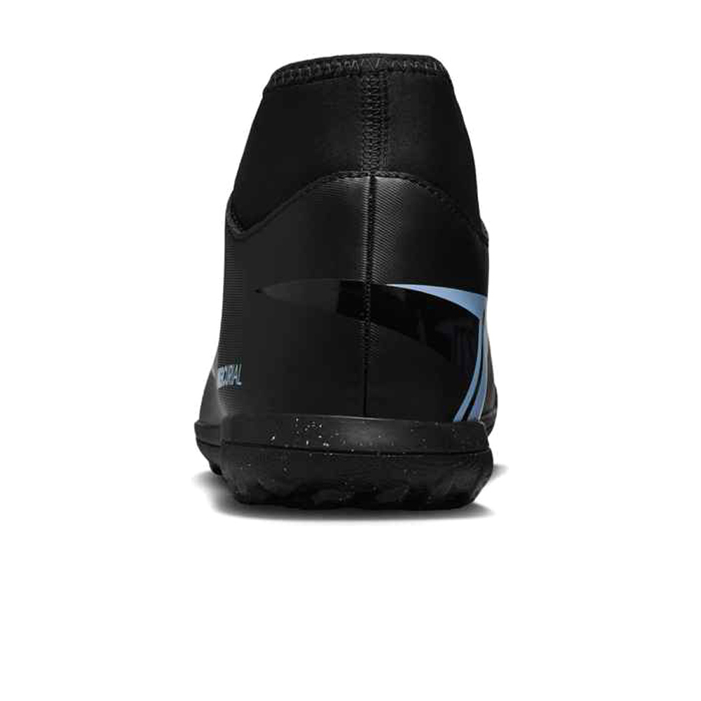 Nike botas de futbol multitaco y terreno duro SUPERFLY 10 CLUB TF vista trasera