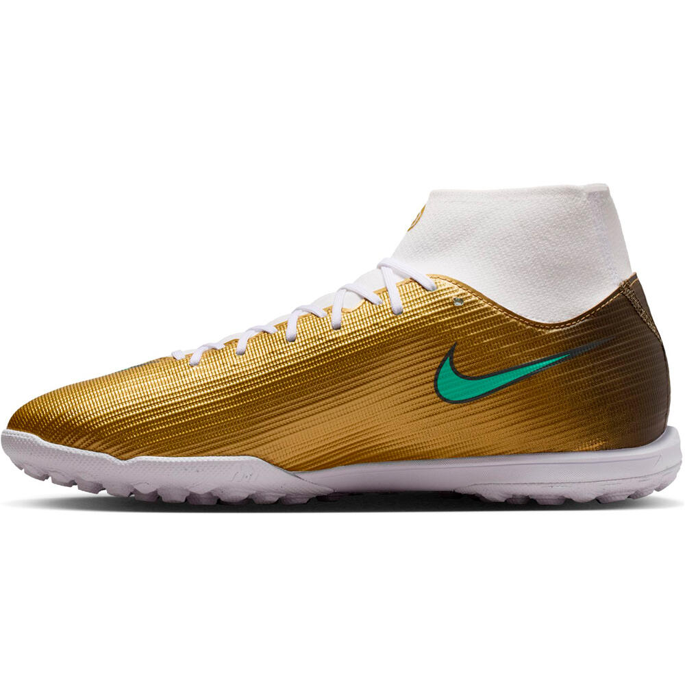Nike botas de futbol multitaco y terreno duro SUPERFLY 11 ACADEMY TF KM puntera