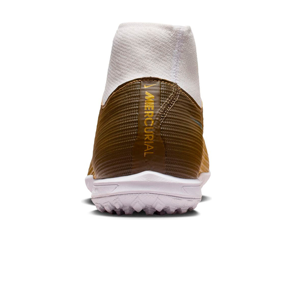 Nike botas de futbol multitaco y terreno duro SUPERFLY 11 ACADEMY TF KM vista trasera