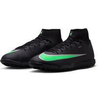Nike botas de futbol multitaco y terreno duro SUPERFLY 11 ACADEMY TF lateral interior