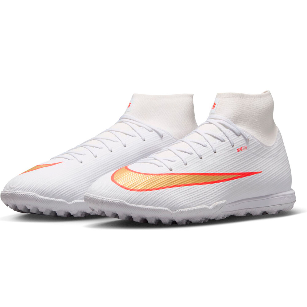 Nike botas de futbol multitaco y terreno duro SUPERFLY 11 ACADEMY TF lateral interior