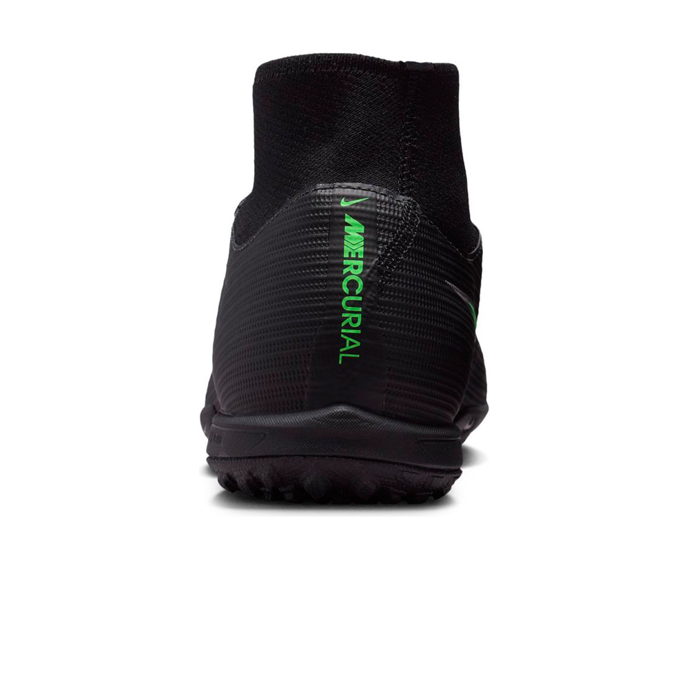 Nike botas de futbol multitaco y terreno duro SUPERFLY 11 ACADEMY TF vista trasera