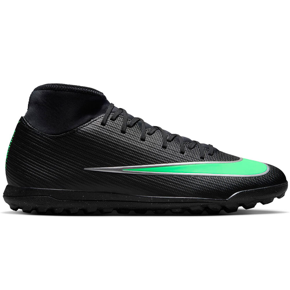 Nike botas de futbol multitaco y terreno duro SUPERFLY 11 CLUB TF lateral exterior