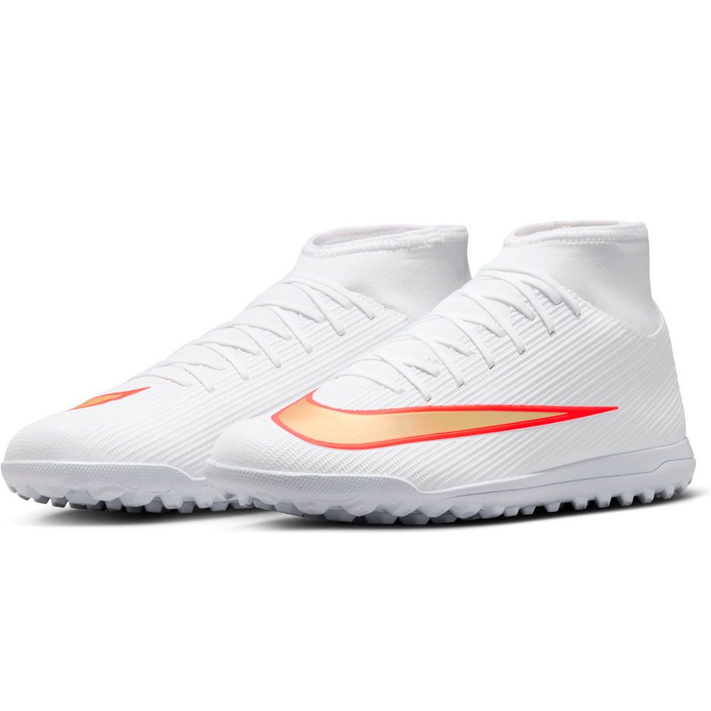 Nike botas de futbol multitaco y terreno duro SUPERFLY 11 CLUB TF lateral interior