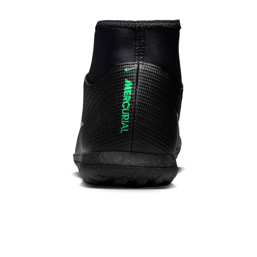 Nike botas de futbol multitaco y terreno duro SUPERFLY 11 CLUB TF vista trasera