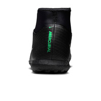 Nike botas de futbol multitaco y terreno duro SUPERFLY 11 CLUB TF vista trasera