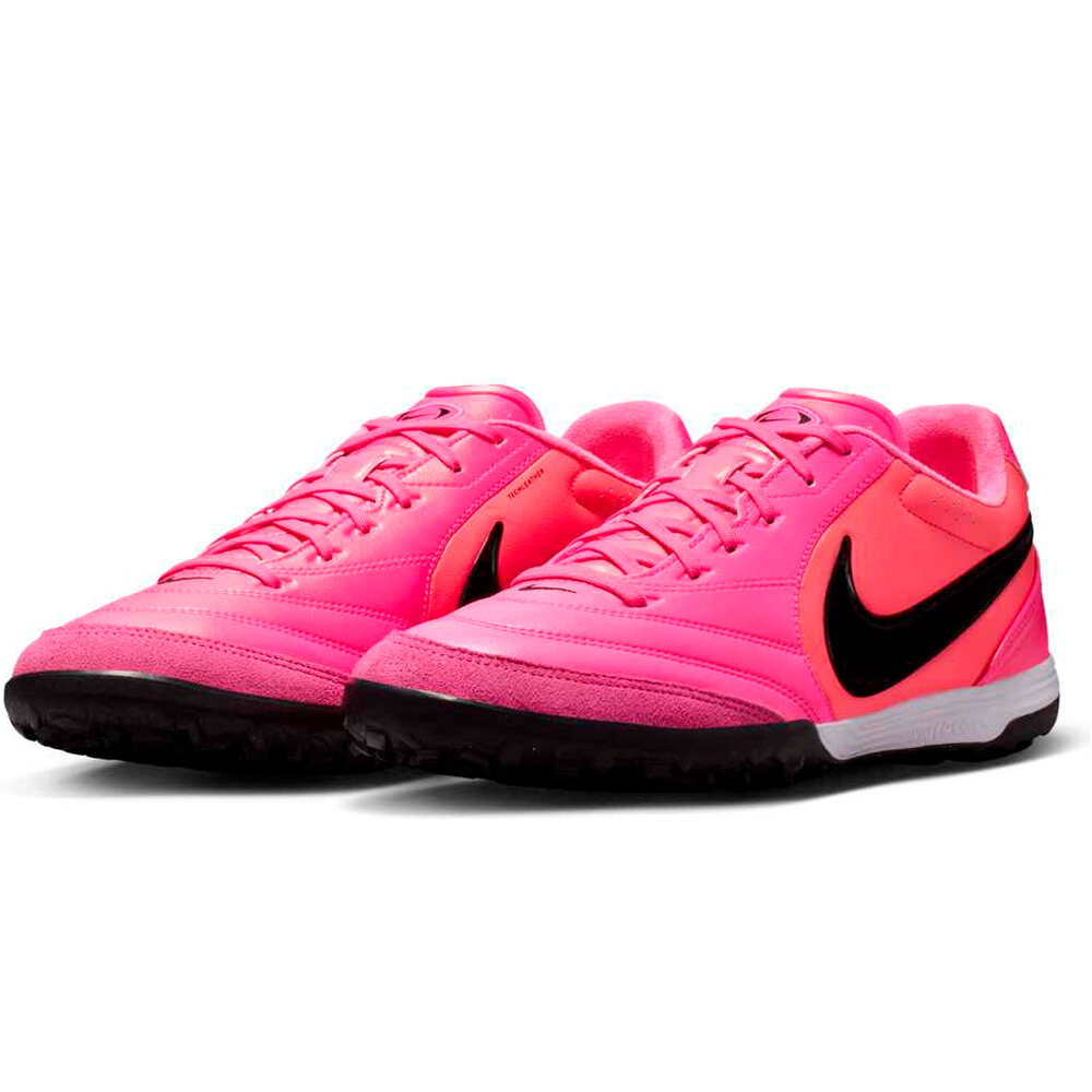 Nike botas de futbol multitaco y terreno duro TIEMPO LIGERA PRO TF T lateral interior