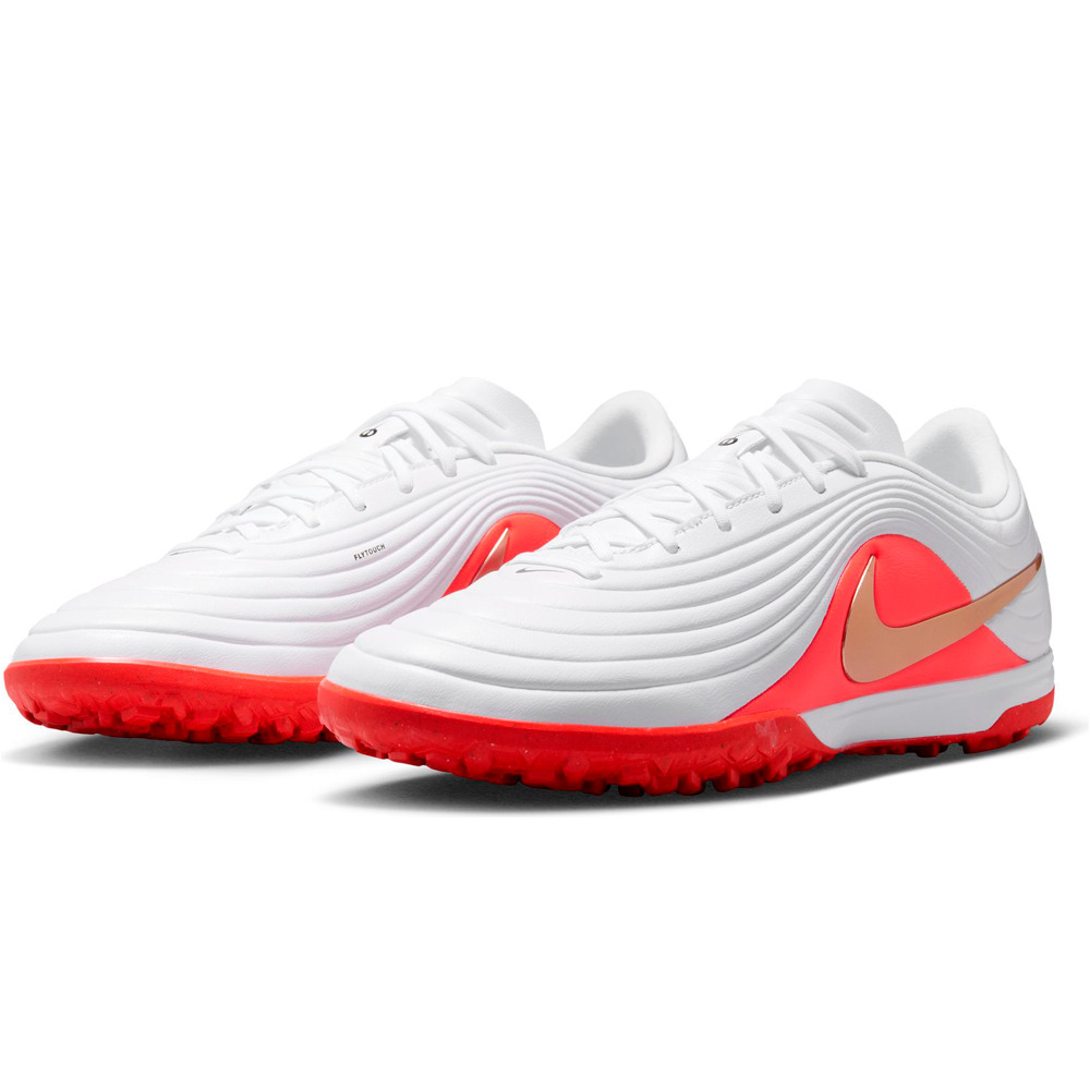 Nike botas de futbol multitaco y terreno duro TIEMPO MAESTRO ACADEMY TF lateral interior