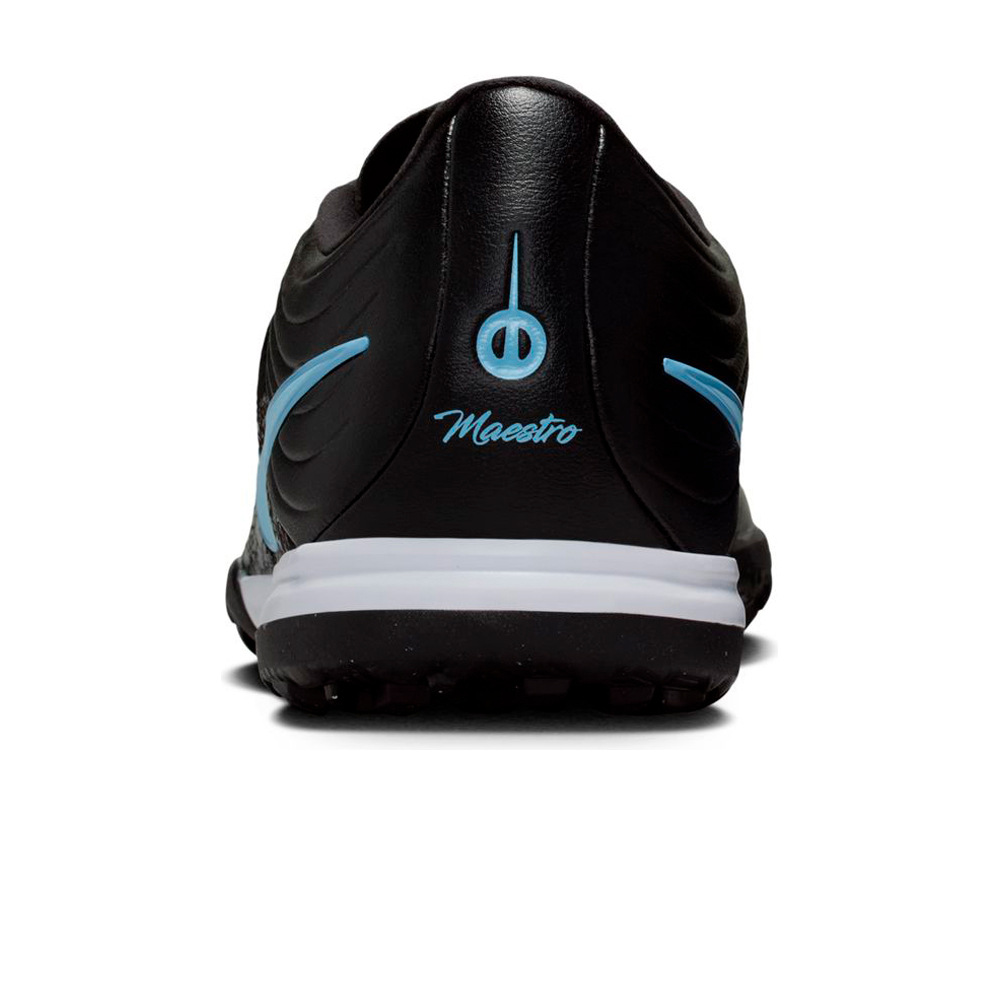 Nike botas de futbol multitaco y terreno duro TIEMPO MAESTRO ACADEMY TF vista trasera