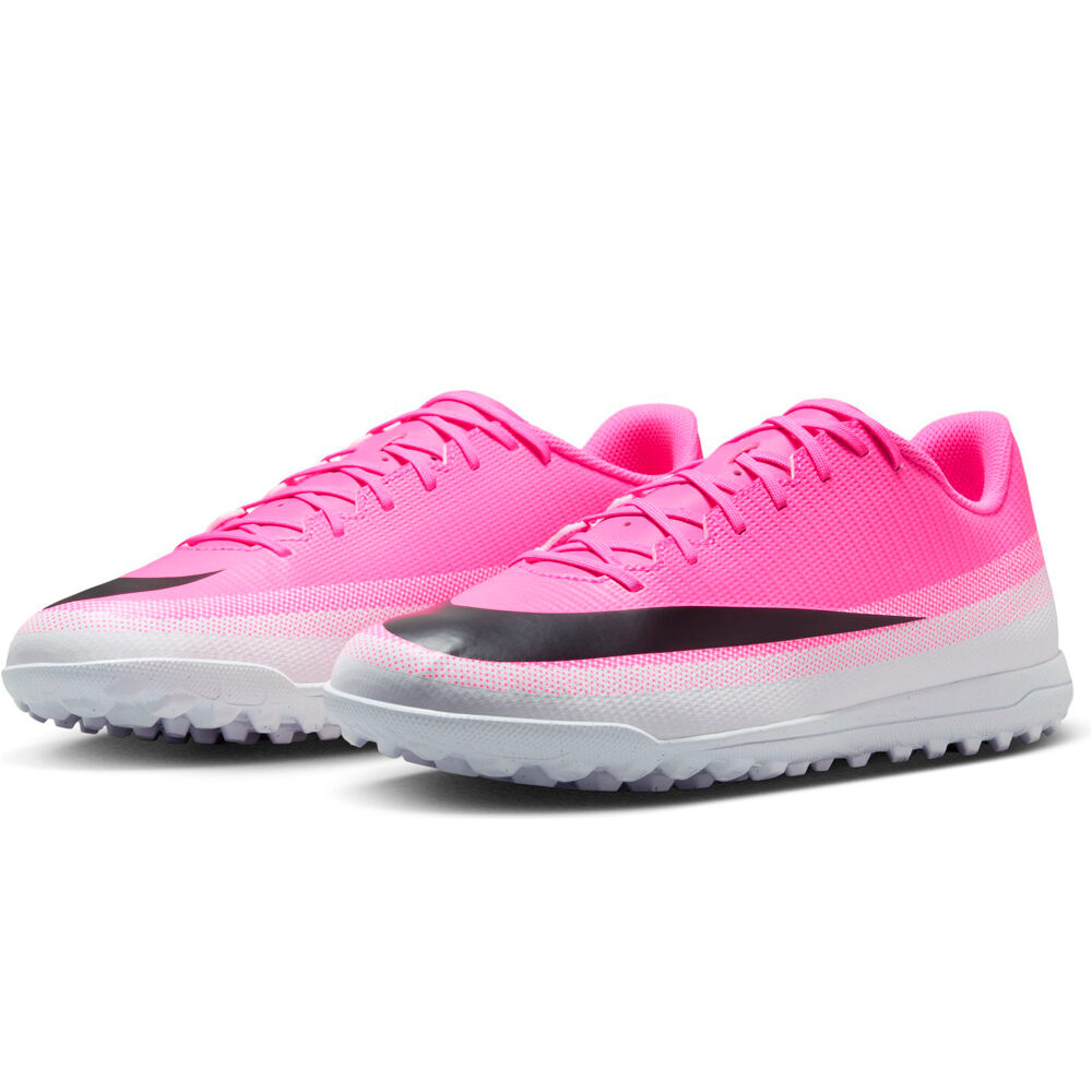 Nike botas de futbol multitaco y terreno duro VAPOR 17 CLUB TF T lateral interior