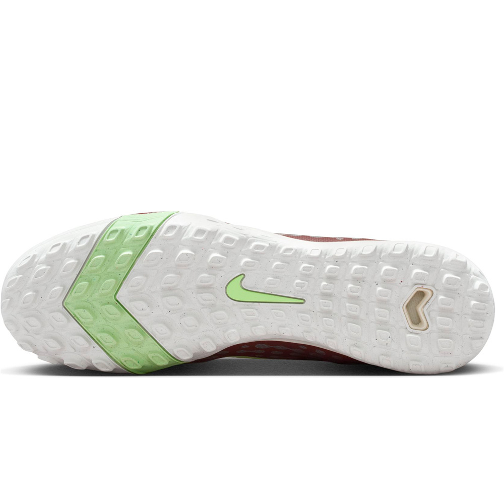 Nike botas de futbol multitaco y terreno duro ZM SUPERFLY 10 ACADEMY KM TF vista superior