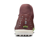 Nike botas de futbol multitaco y terreno duro ZM SUPERFLY 10 ACADEMY KM TF vista trasera