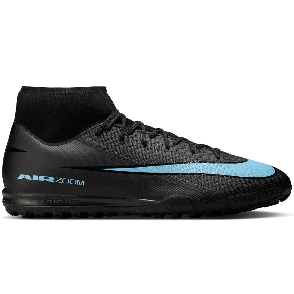 Nike botas de futbol multitaco y terreno duro ZM SUPERFLY 10 ACADEMY TF lateral exterior