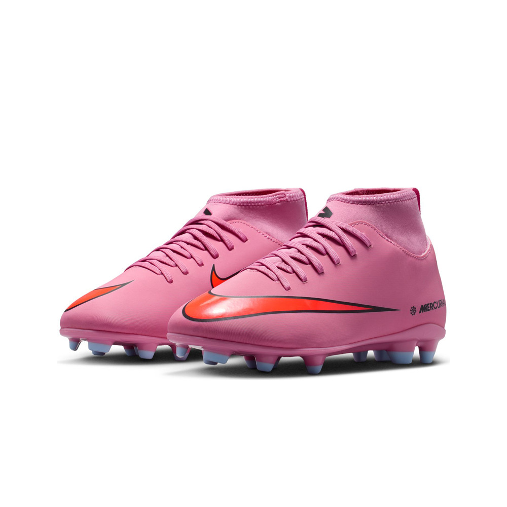 Nike botas de futbol niño cesped artificial JR MERCURIAL SUPERFLY 10 CLUB FG/MG lateral interior