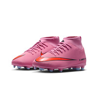 Nike botas de futbol niño cesped artificial JR MERCURIAL SUPERFLY 10 CLUB FG/MG lateral interior