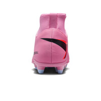 Nike botas de futbol niño cesped artificial JR MERCURIAL SUPERFLY 10 CLUB FG/MG vista trasera