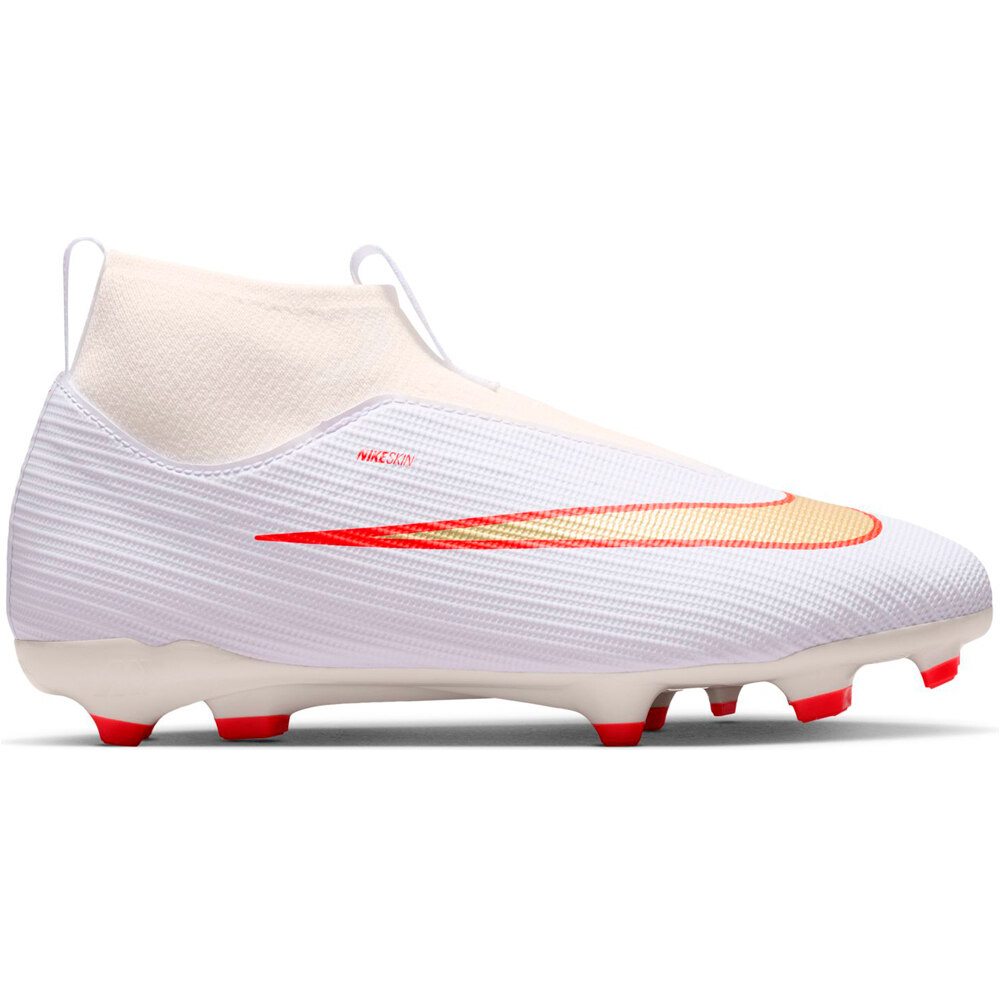Nike botas de futbol niño cesped artificial JR MERCURIAL SUPERFLY 11 ACADEMY FGMG BLRO lateral exterior