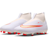 Nike botas de futbol niño cesped artificial JR MERCURIAL SUPERFLY 11 ACADEMY FGMG BLRO lateral interior