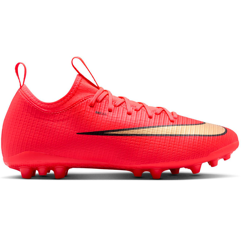 Nike botas de futbol niño cesped artificial JR MERCURIAL VAPOR 17 ACADEMY AG RO lateral exterior