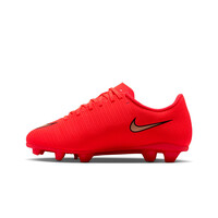 Nike botas de futbol niño cesped artificial JR MERCURIAL VAPOR 17 CLUB FG/MG RO puntera