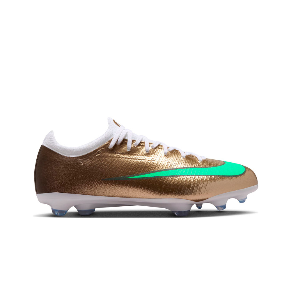 Nike botas de futbol niño cesped artificial JR MERCURIAL VAPOR 17 PRO FG KM OR lateral exterior