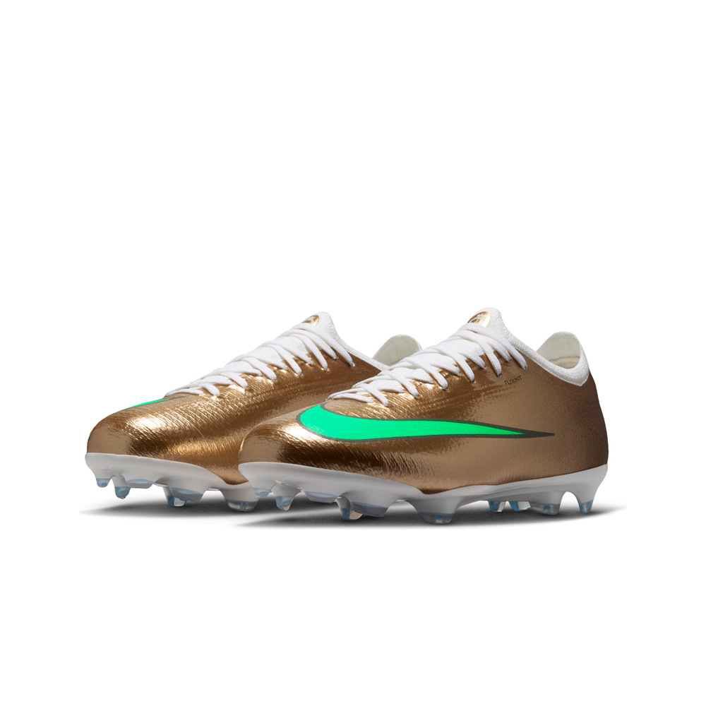 Nike botas de futbol niño cesped artificial JR MERCURIAL VAPOR 17 PRO FG KM OR lateral interior