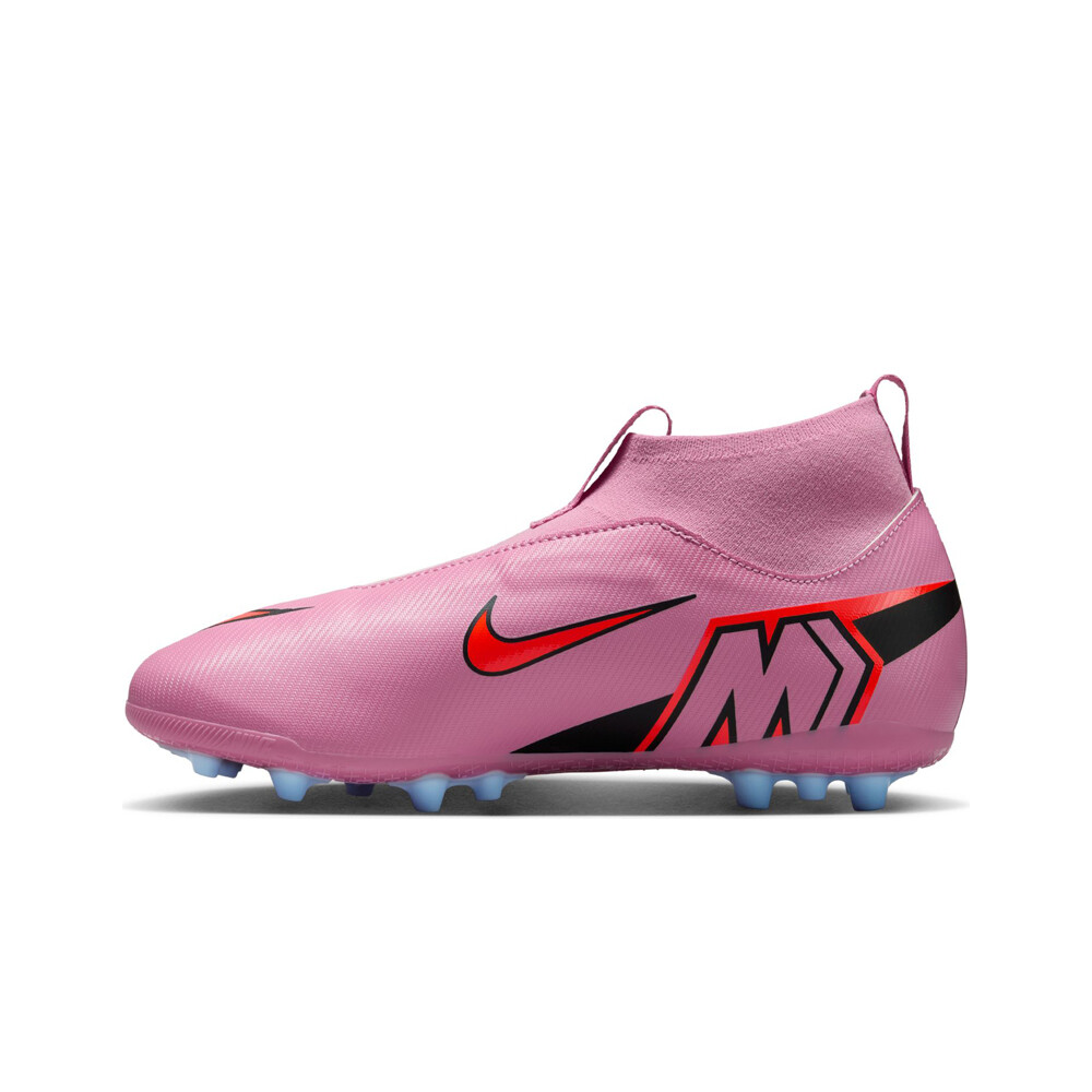 Nike botas de futbol niño cesped artificial JR MERCURIAL ZOOM SUPERFLY 10 ACADEMY AG puntera
