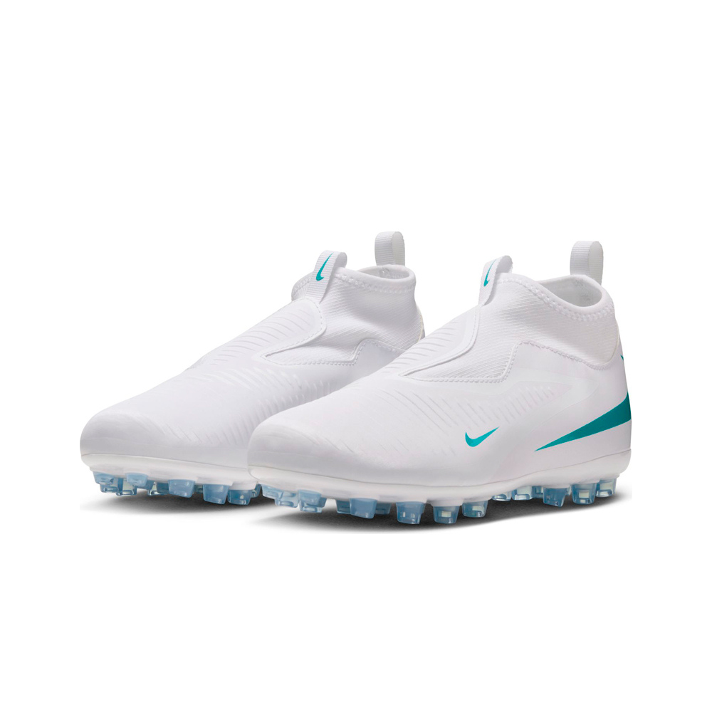 Nike botas de futbol niño cesped artificial JR PHANTOM 6 HIGH ACAD AG BL lateral interior