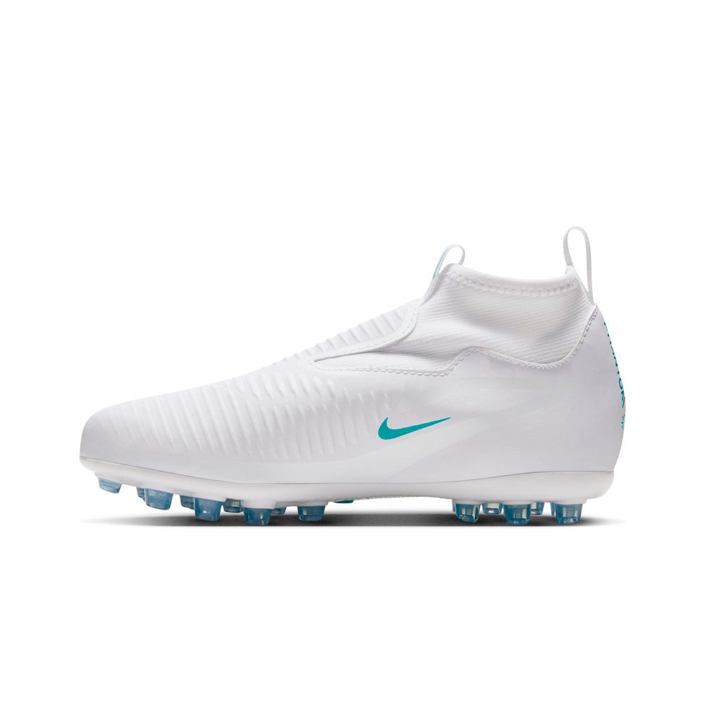 Nike botas de futbol niño cesped artificial JR PHANTOM 6 HIGH ACAD AG BL puntera