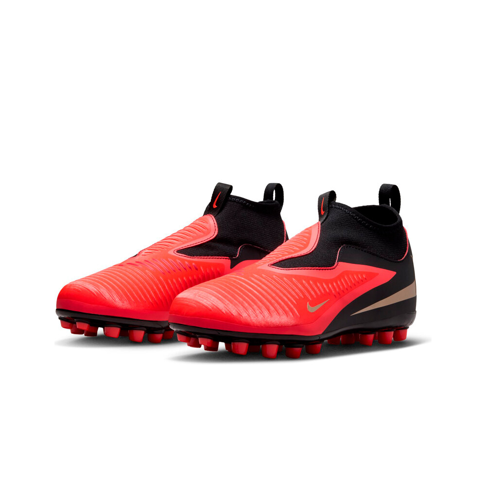 Nike botas de futbol niño cesped artificial JR PHANTOM 6 HIGH ACAD AG RO lateral interior