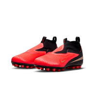 Nike botas de futbol niño cesped artificial JR PHANTOM 6 HIGH ACAD AG RO lateral interior