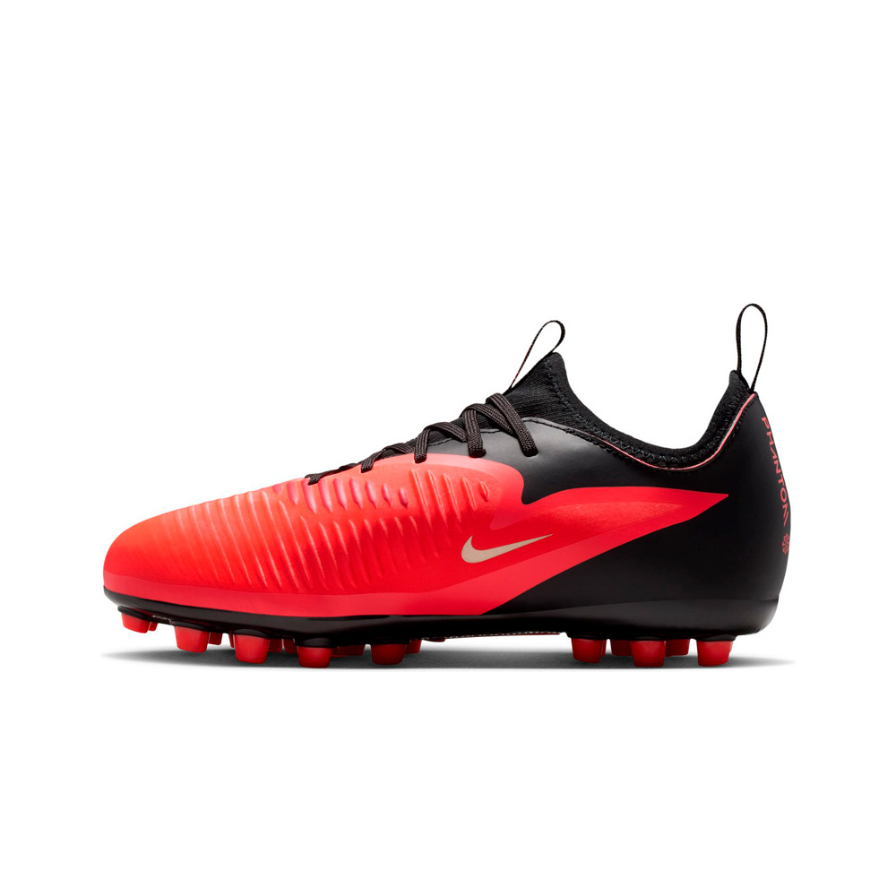 Nike botas de futbol niño cesped artificial JR PHANTOM 6 LOW ACAD AG RONE puntera