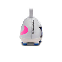 Nike botas de futbol niño cesped artificial JR PHANTOM 6 LOW ACAD FG/MG AZ vista trasera