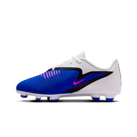 Nike botas de futbol niño cesped artificial JR PHANTOM 6 LOW CLUB FG/MG AZ puntera