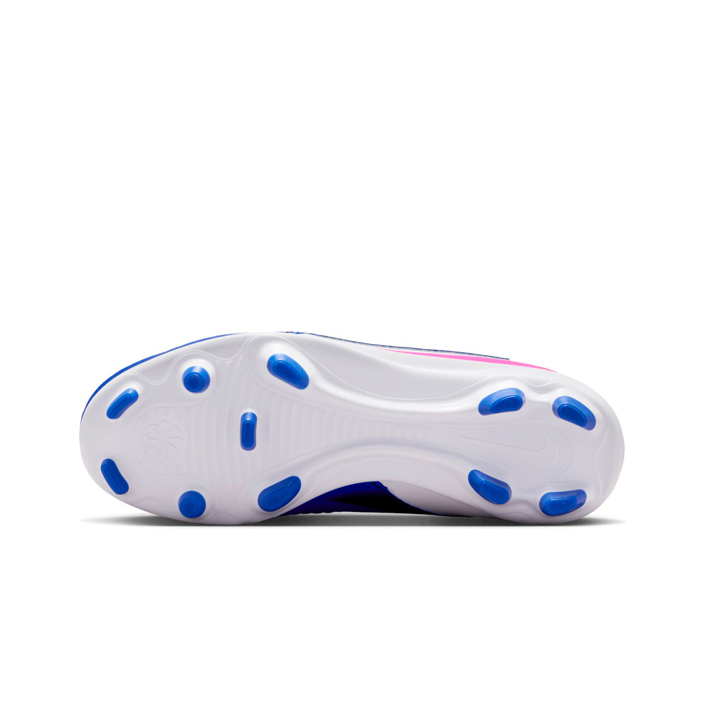 Nike botas de futbol niño cesped artificial JR PHANTOM 6 LOW CLUB FG/MG AZ vista superior