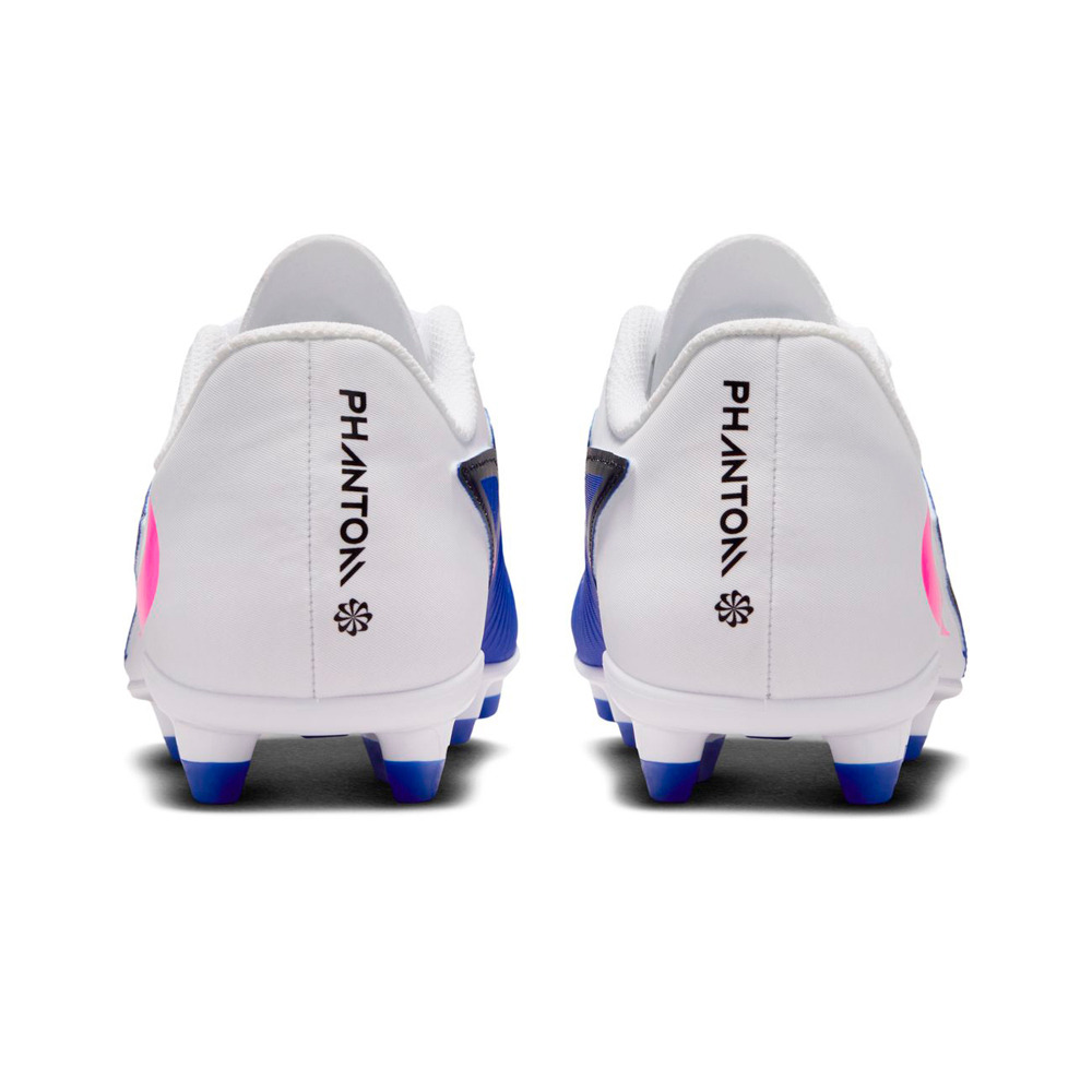 Nike botas de futbol niño cesped artificial JR PHANTOM 6 LOW CLUB FG/MG AZ vista trasera