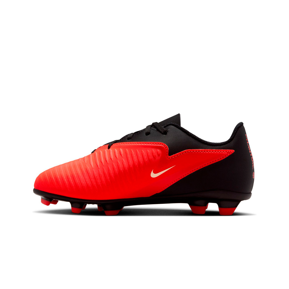 Nike botas de futbol niño cesped artificial JR PHANTOM 6 LOW CLUB FG/MG RONE puntera