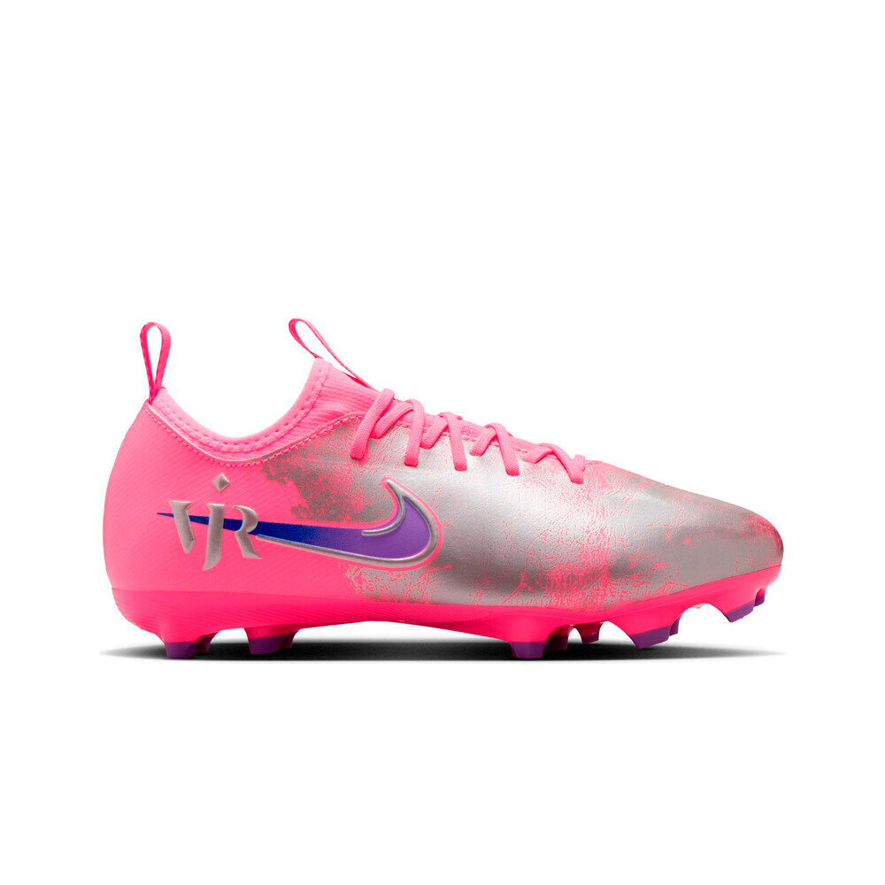 Nike botas de futbol niño cesped artificial JR ZM MERCURIAL VAPOR 16 ACAD VJR FG/MG AZ lateral exterior