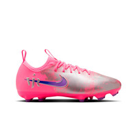Nike botas de futbol niño cesped artificial JR ZM MERCURIAL VAPOR 16 ACAD VJR FG/MG AZ lateral exterior