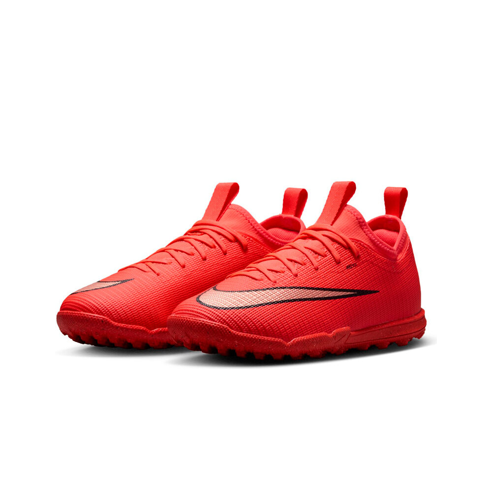 Nike botas de futbol niño multitaco y terreno duro JR MERCURIAL VAPOR 17 ACADEMY TF RO lateral interior