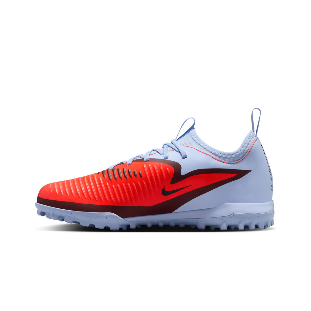 Nike botas de futbol niño multitaco y terreno duro JR PHANTOM 6 LOW ACAD TF puntera