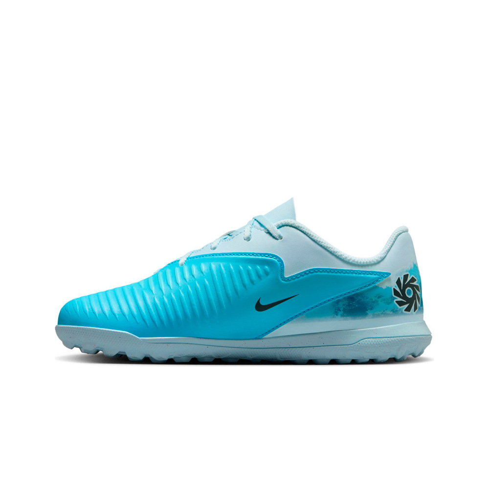 Nike botas de futbol niño multitaco y terreno duro JR PHANTOM 6 LOW CLUB TF EH BLAZ puntera