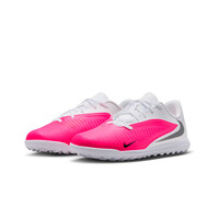 Nike botas de futbol niño multitaco y terreno duro JR PHANTOM 6 LOW CLUB TF T lateral interior