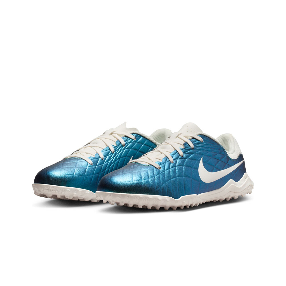 Nike botas de futbol niño multitaco y terreno duro TIEMPO LEGEND 10 ACADEMY JR TF 30 lateral interior